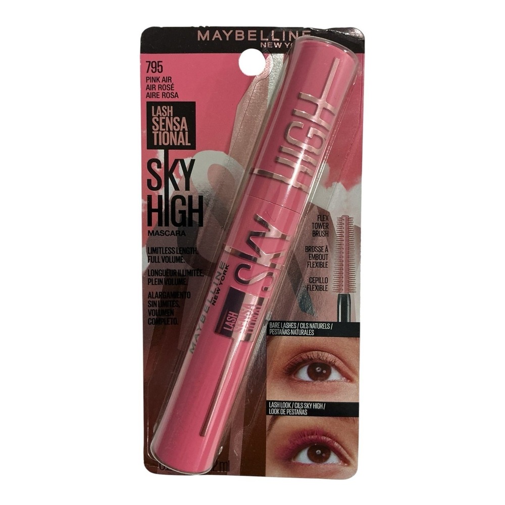 Maybelline Lash Sensational Sky High Mascara Pink Air 795 Washable